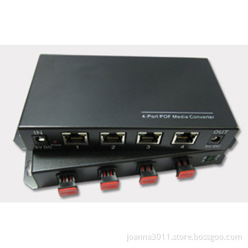 4-Port POF Converter Panel
